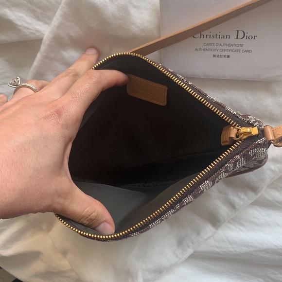 Christian Dior Diorissimo mini saddle pochette - Picture 8 of 9